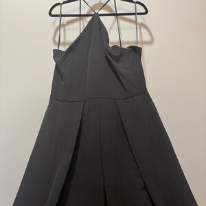 julia jordan Black Halter Jumpsuit